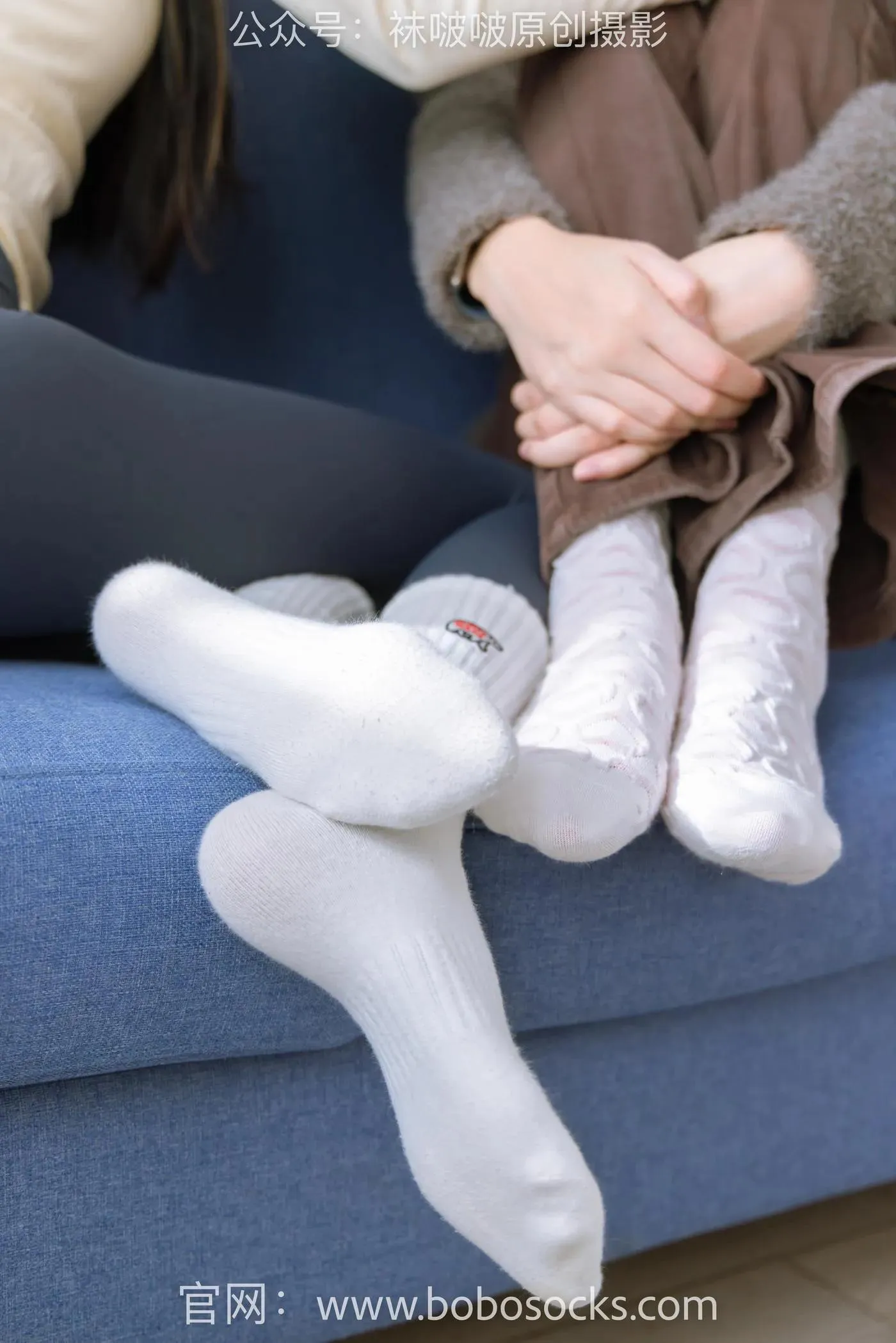 [BoBoSocks袜啵啵]NO.166 小甜豆稚予-板鞋、运动鞋、高跟鞋、白棉袜、蓝丝 [142P]插图7
